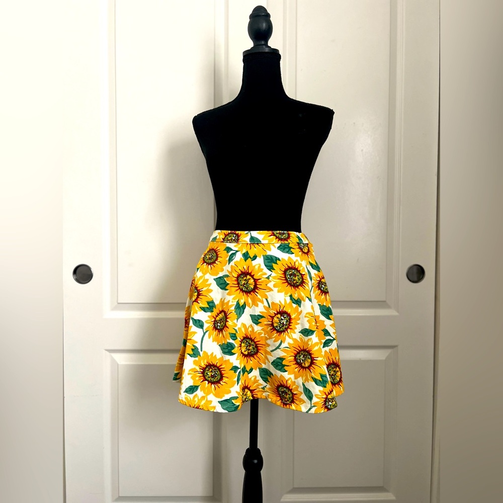 American apparel sunflower skirt